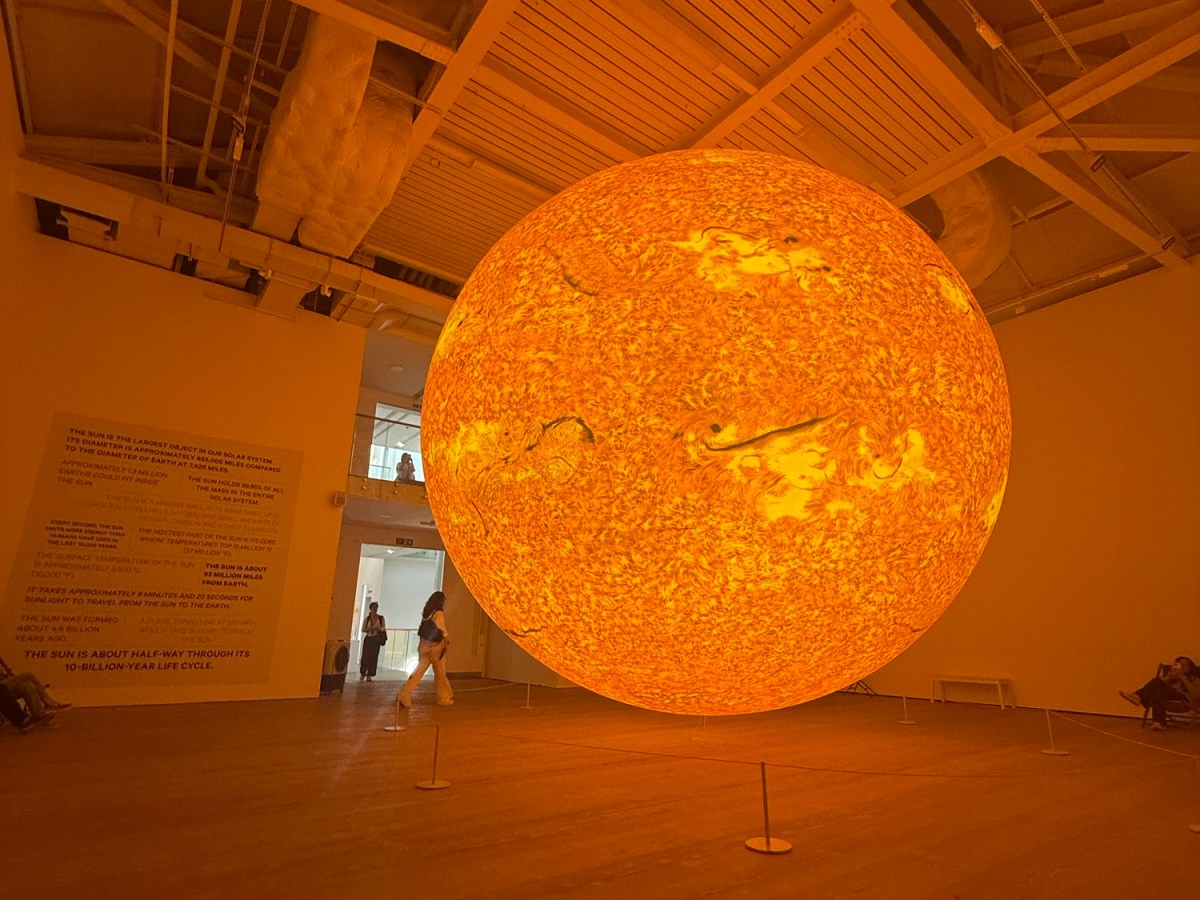 The sun and the Moon